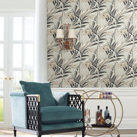 Обои York TC2604 Tropical Paradise Neutrals/Taupe