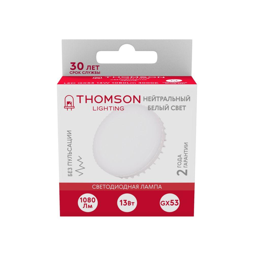 Лампа светодиодная Thomson GX53 13W 4000K TH-B4013