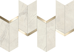 ATLAS CONCORDE MARVEL X Calacatta Perla Mosaico Chevron Lappato