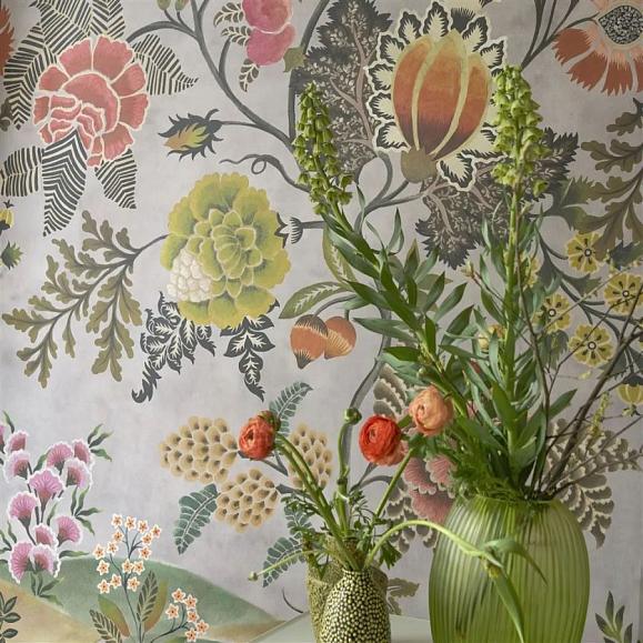 Панно Designers Guild PDG1169/02 Brocart Decoratif Sepia