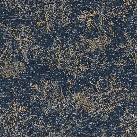 Обои Casamance 75891834 Mirador Marine/doré