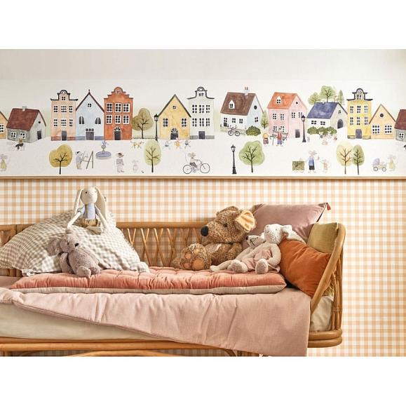 Бордюр Casadeco 200746161 Mainstreet Multico