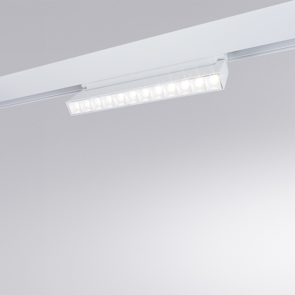 Трековый светильник Arte Lamp Linea A4638PL-1WH