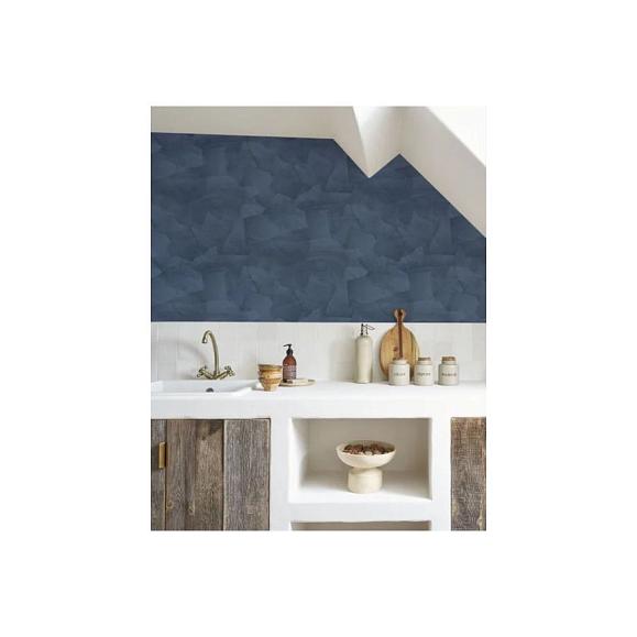 Обои Casadeco 89636565 Papier Colle Bleu ardoise