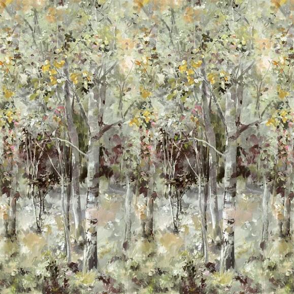 Панно Designers Guild PDG1176/01 Bois De Bouleau Scene 2 Sepia