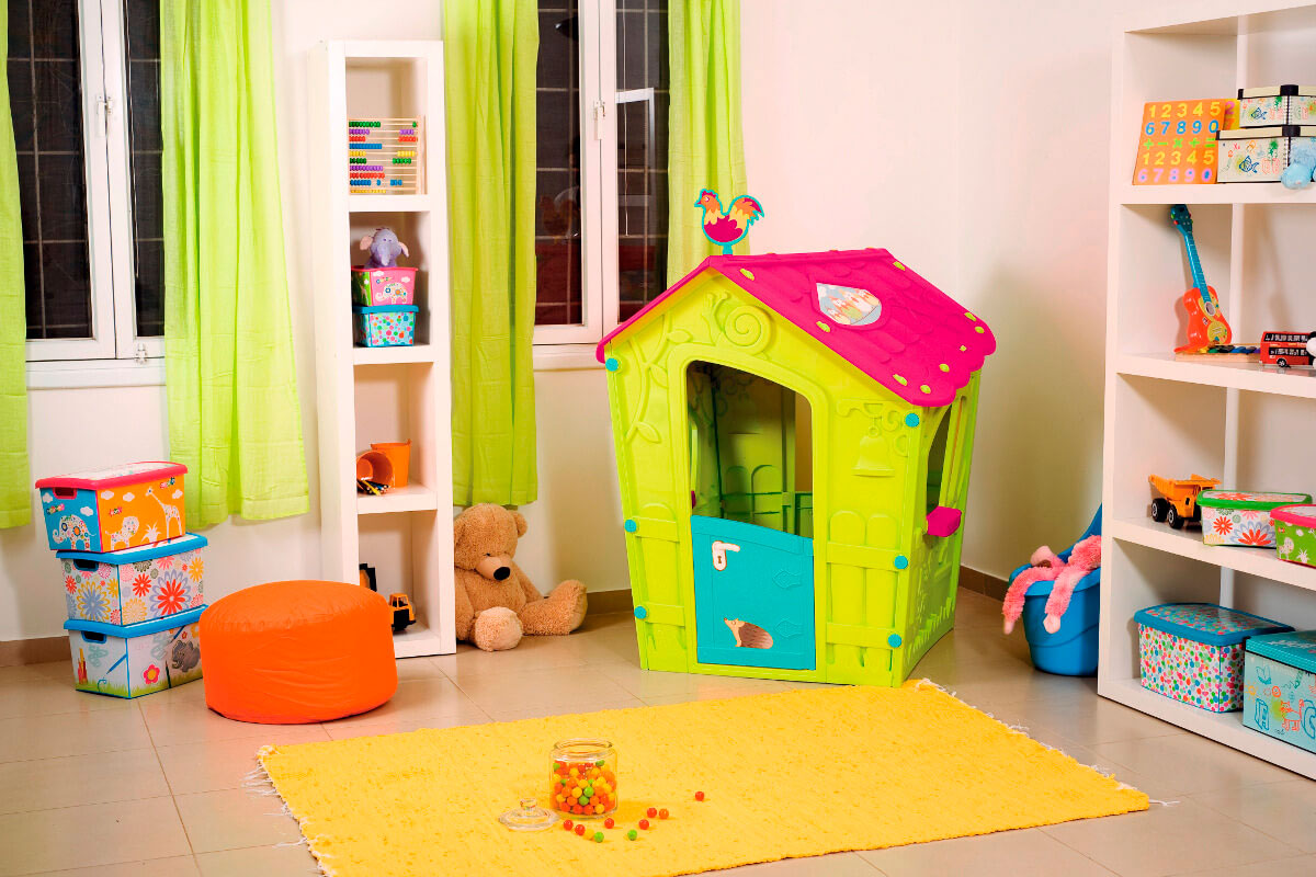 Детский домик Magic Playhouse 1100*1100*1460мм