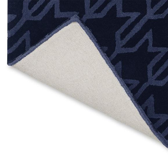 Ковер Ted Baker 162808 (140x200) Houndstooth Dark Blue 200 x 140 см