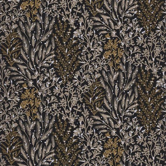 Обои Casamance 74350528 Isoete Noir