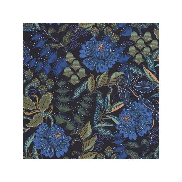 Обои Casadeco 89286312 Bloomsbury Bleu indigo