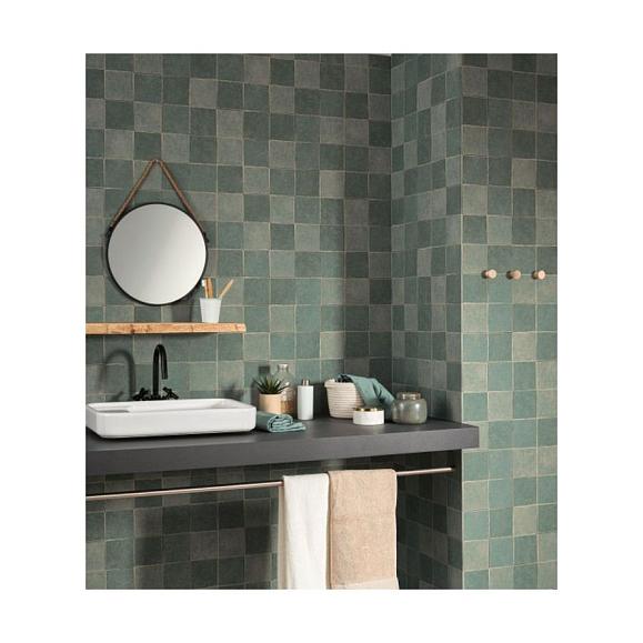 Обои Casadeco 88106414 Zelliges Bleu grise