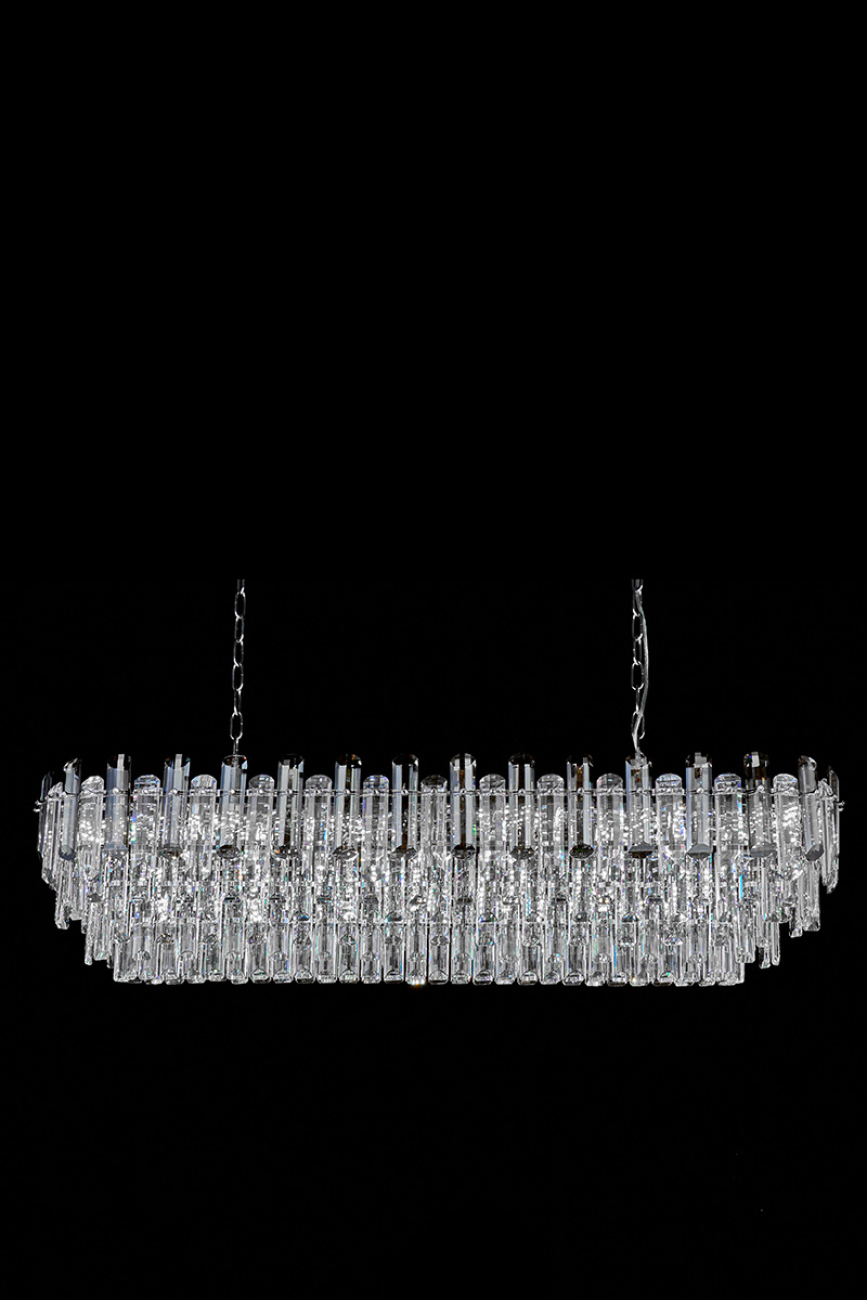 Подвесная люстра Jacqueline LE7161/1200L CH/GR