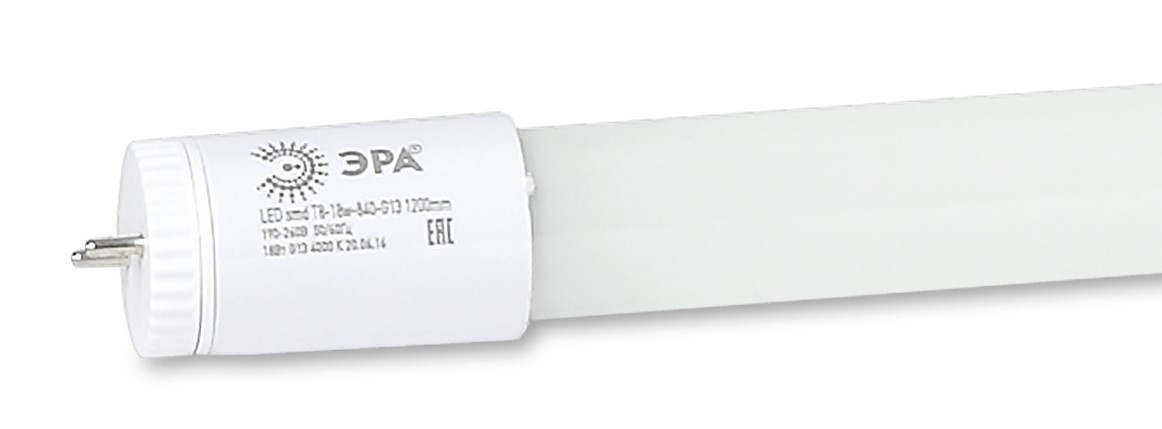 Лампа светодиодная Эра G13 20W 4000K LED T8-20W-840-G13-1200mm Б0033004