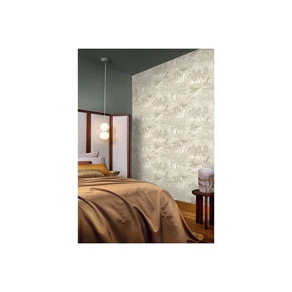 Обои Casamance 76140814 Baharia Blanc/doré