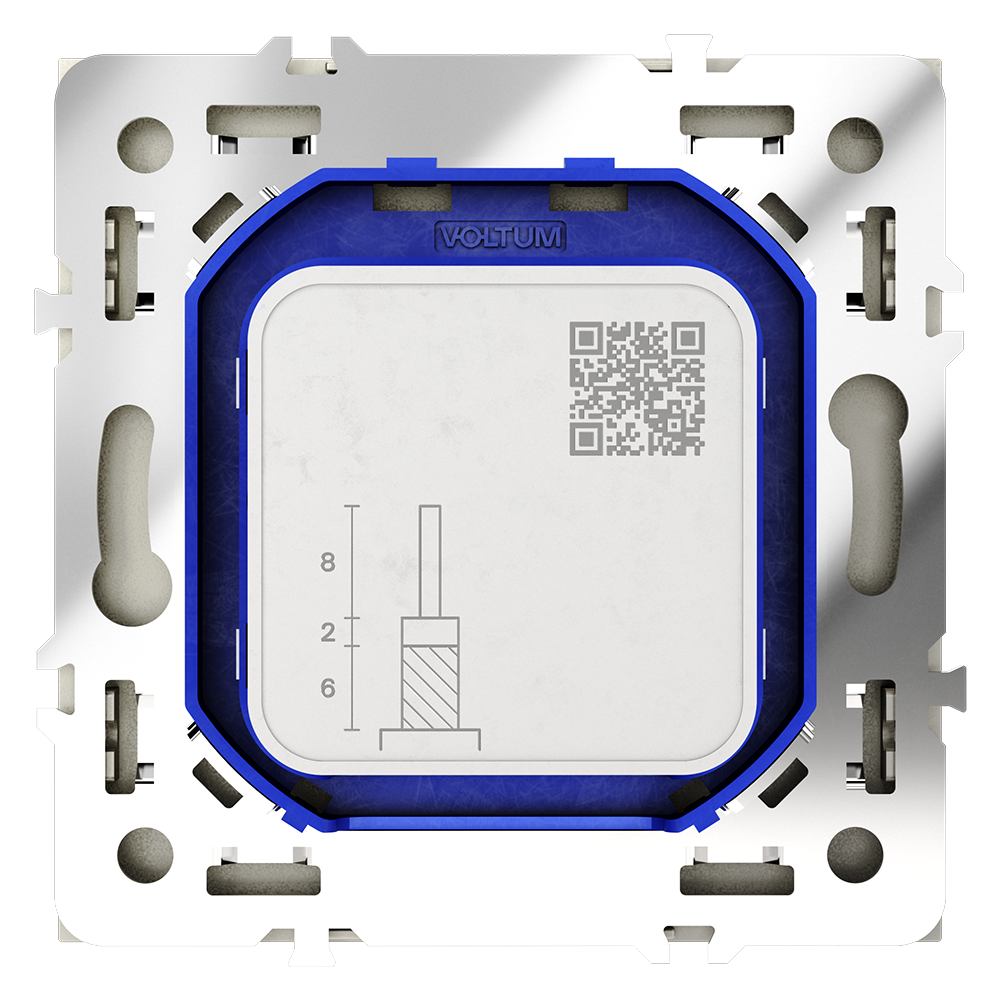 Розетка телевизионная Voltum S70 VLS060404 (шелк)
