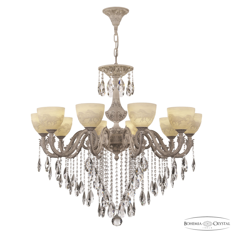 Подвесная люстра Bohemia Ivele Crystal AL79101/10/300 B WMN P1 U Horse
