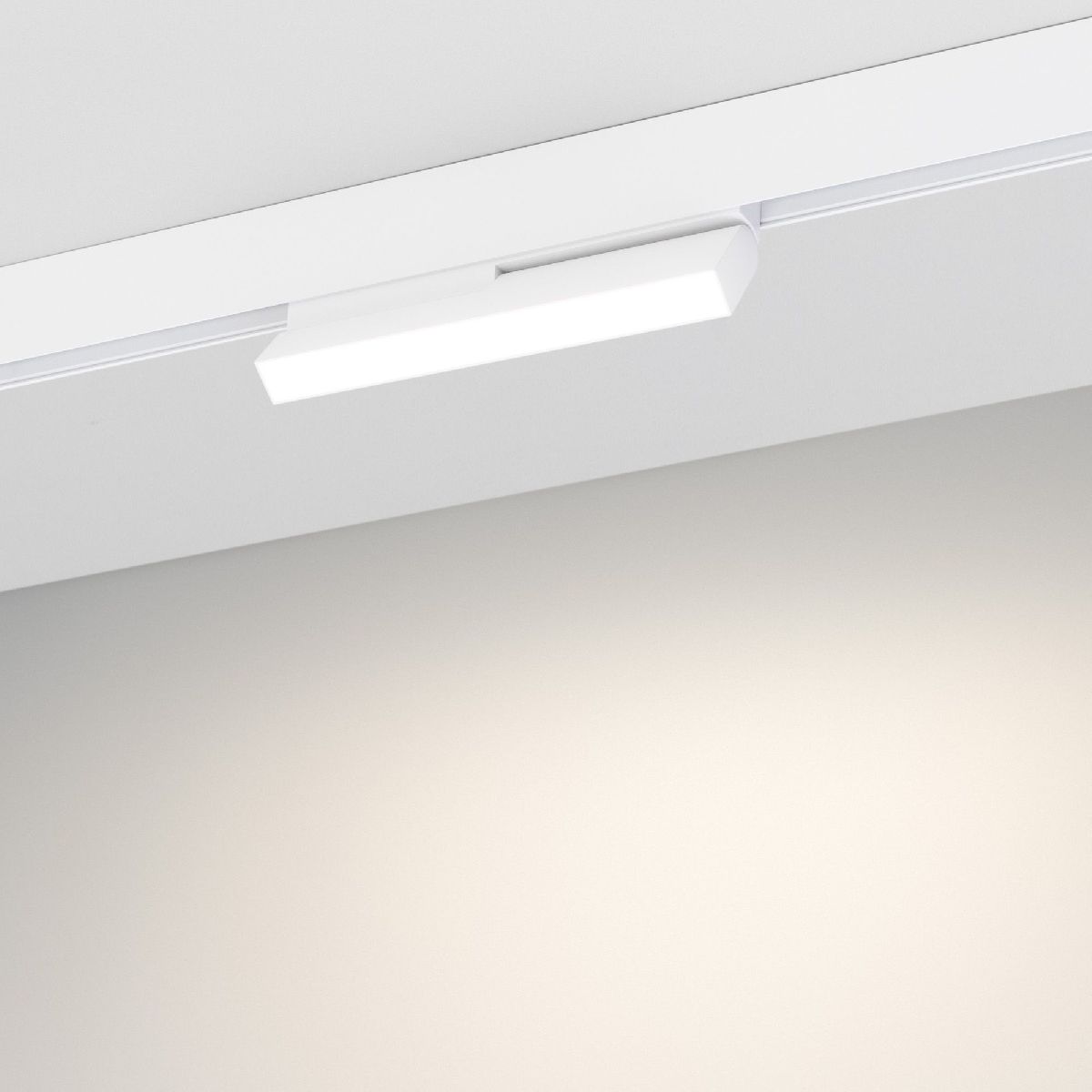 Трековый магнитный светильник Arlight MAG-ORIENT-FLAT-FOLD-S230-12W Day4000 (WH, 80 deg, 48V, DALI) 035857(1)
