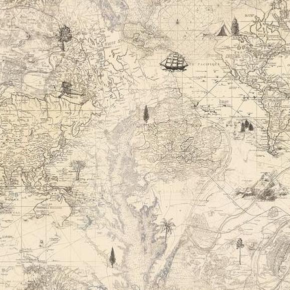 Панно Hygge Wall H11181 Treasure map
