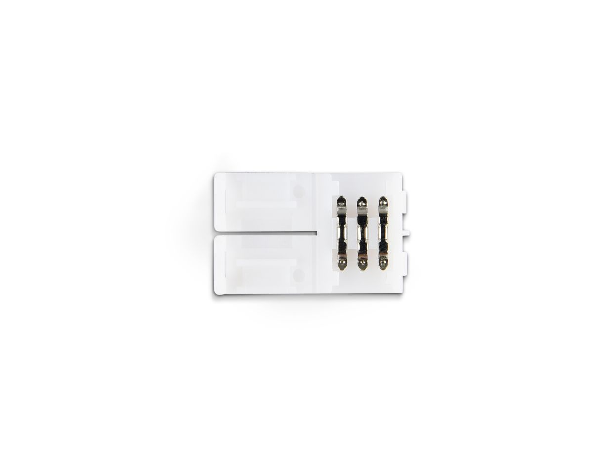 Соединитель прямой для светодиодной ленты 2835 12/24V (3 конт.) GS6101 (10шт) Ambrella Light Illumination GS6101