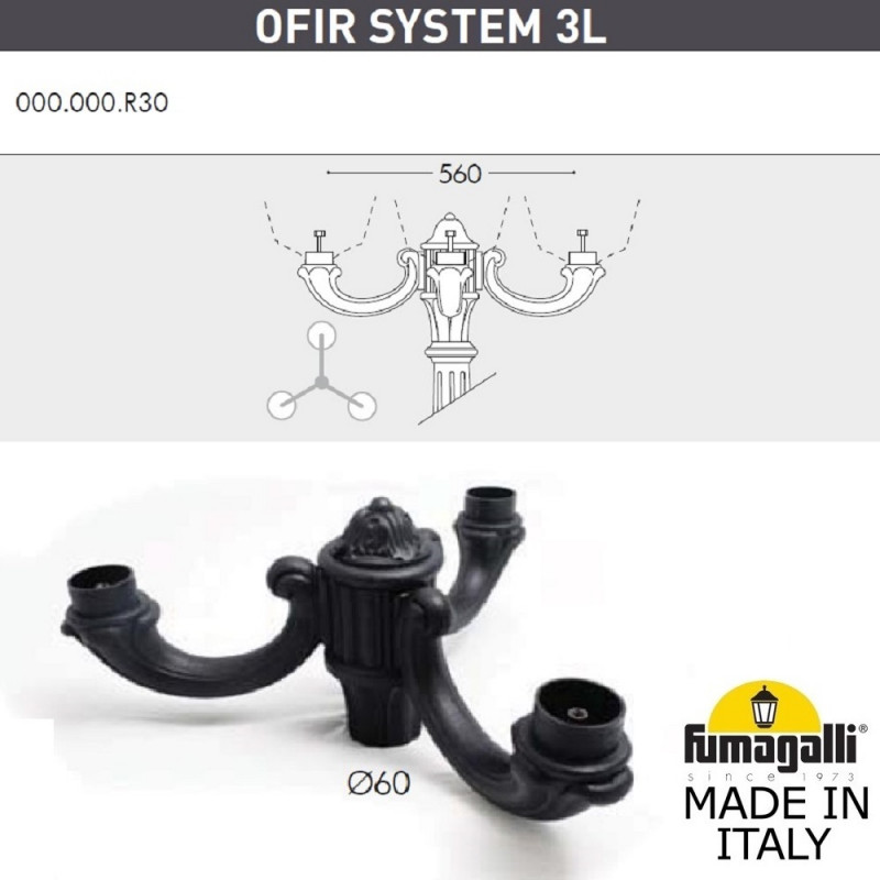 Садовый светильник Fumagalli E35.202.R30.WYH27