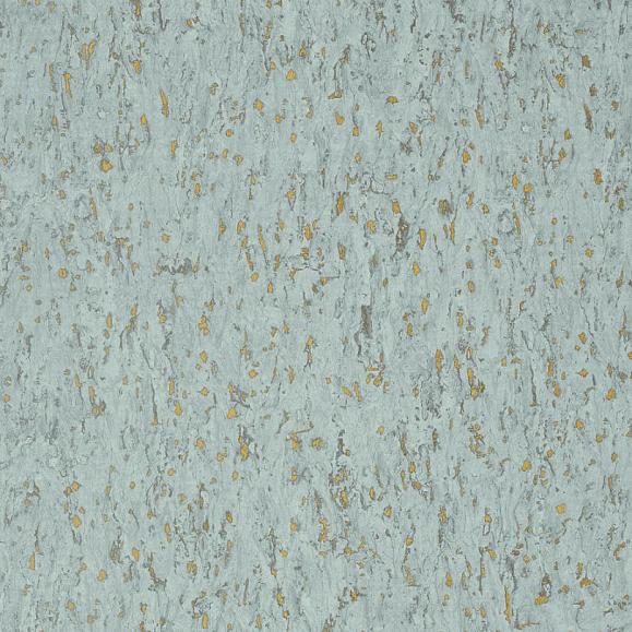 Обои Thibaut T75107 Montado Cork Aqua / Metallic Gold