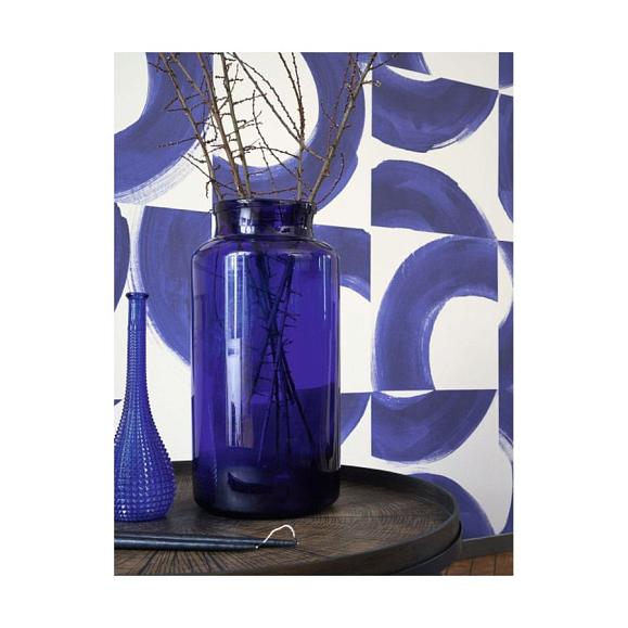 Обои Casadeco 88456522 Not A Circle Bleu indigo