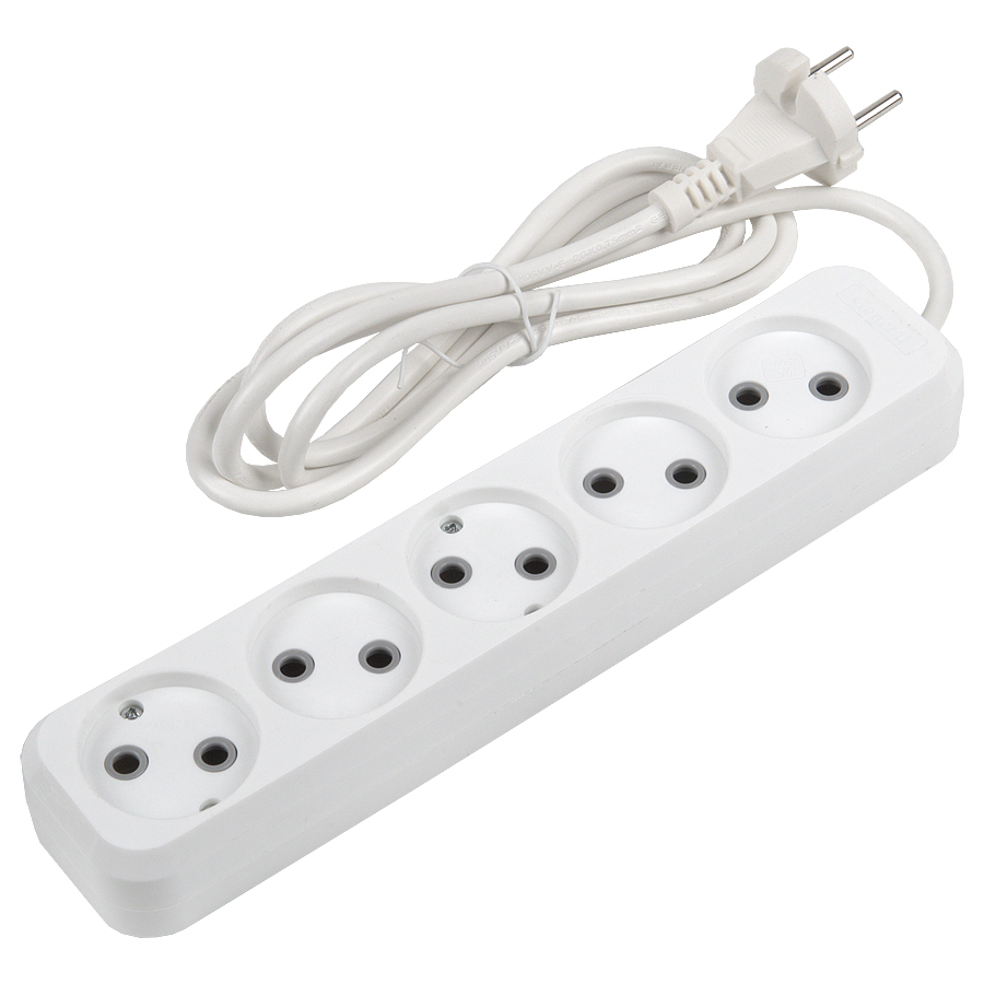 Удлинитель бытовой General GES-10-2x075-5-3m 470084