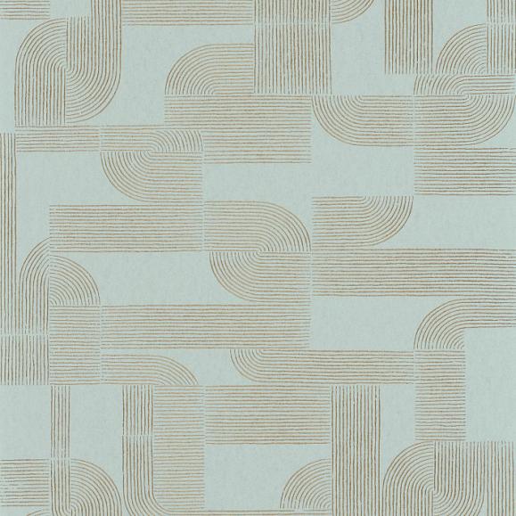 Обои Casamance 75701426 Hector Opaline/doré