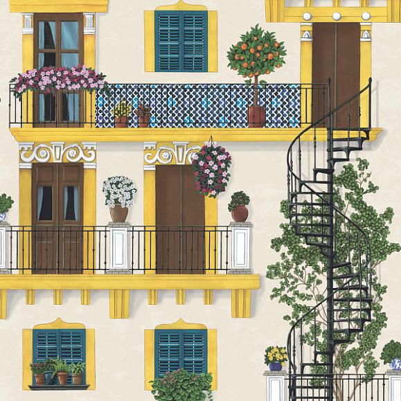 Обои Cole&Son 117/4010 Alfaro