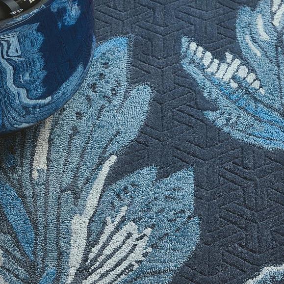 Ковер Wedgwood 37508 (120 x 180) Flabled Floral Navy 120x180 см