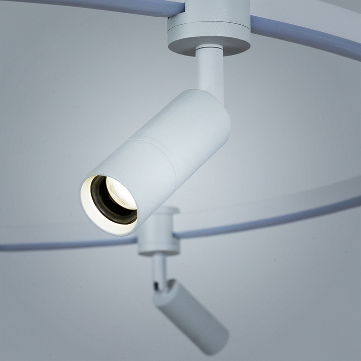Подвесная люстра Arte Lamp Ring A2186SP-1WH
