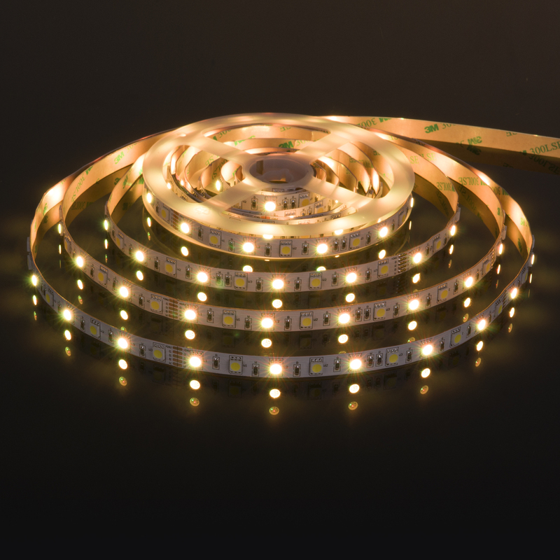 Светодиодная лента Elektrostandard 24V 14,4W 60Led 5050+5050 IP20 MIX RGB/холодный белый, 5м 4690389172274 a053731