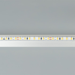 Светодиодная лента герметичная Arlight RTW-PS-A140-7mm 24V Warm3000 (10 W/m, IP67, 5m) (CRI>90) 058506
