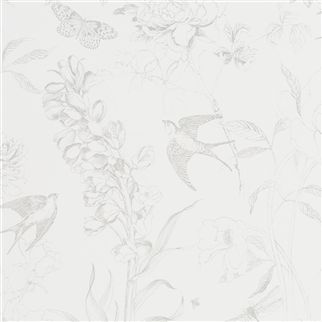 обои Designers guild PDG714/02 Sibylla Silver