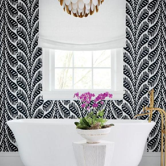 Обои Thibaut T20830 Ginger Black