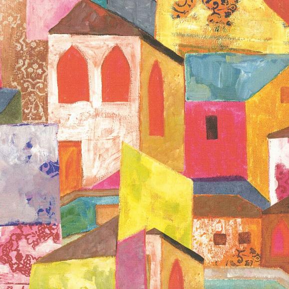 Обои Rubelli 23041-001 Burano wall Multicolore