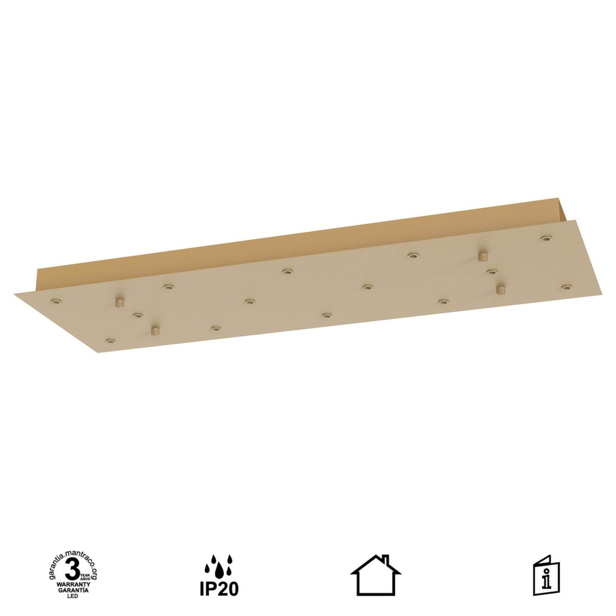 Основание потолочное 14L Mantra Modular Light Florones 9392