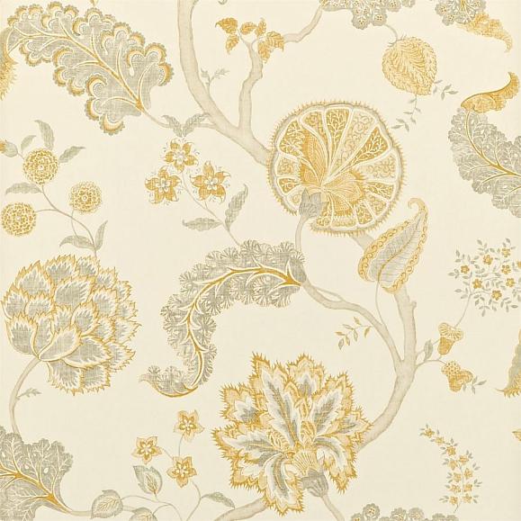Обои Sanderson DCAVPA105 Palampore Silver/Gold