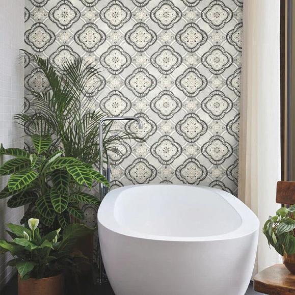 Обои York GO8213 Garden Trellis Onyx