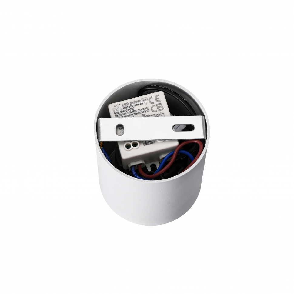 Накладной светильник iLedex Metrica 108-7W-D80-4000K-24DG-WH