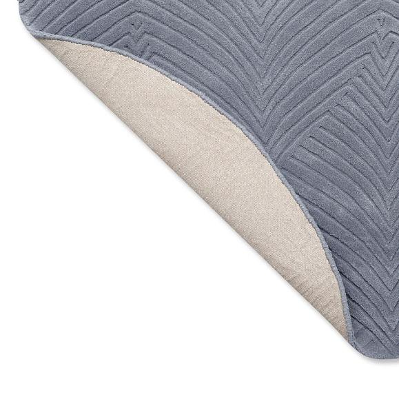 Ковер Wedgwood 38904 (D150) Folia Round Cool Grey 150 x 150 см