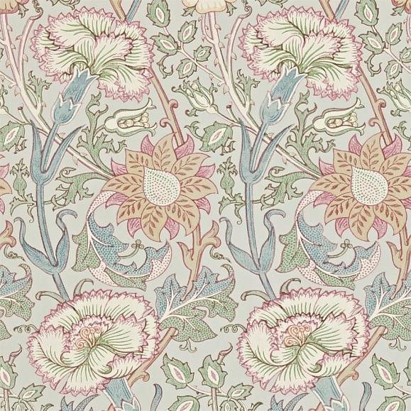 Обои Morris 212568 Pink & Rose Eggshell/Rose