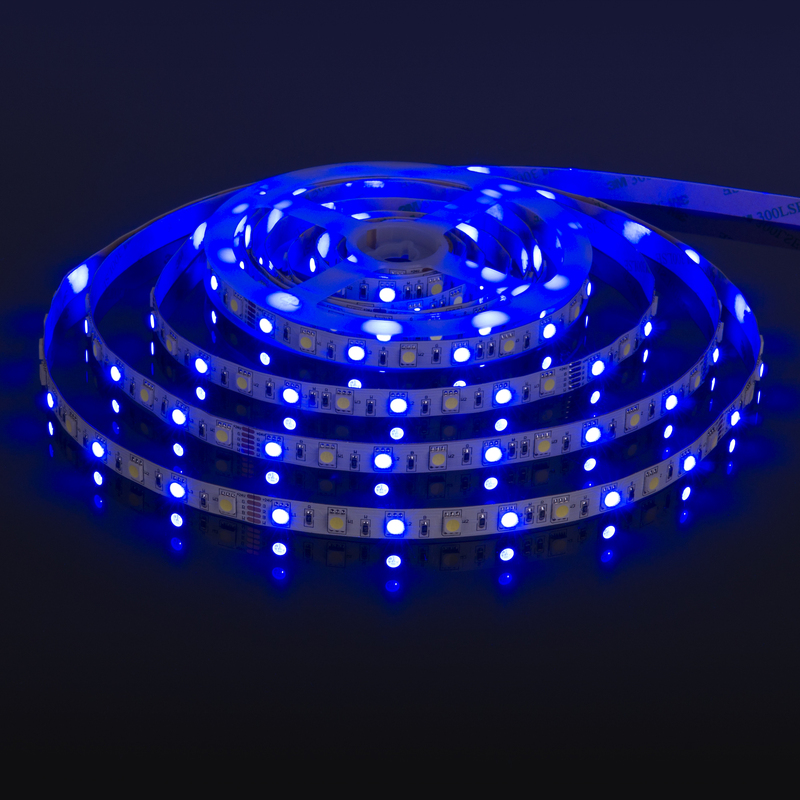 Светодиодная лента Elektrostandard 24V 14,4W 60Led 5050+5050 IP20 MIX RGB/холодный белый, 5м 4690389172274 a053731