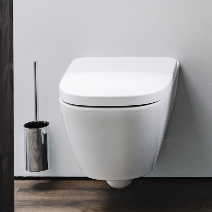 Laufen Meda Унитаз 49x36x35.5см., подвесной, безободковый, смыв Tornado, цвет: белый глянцевый