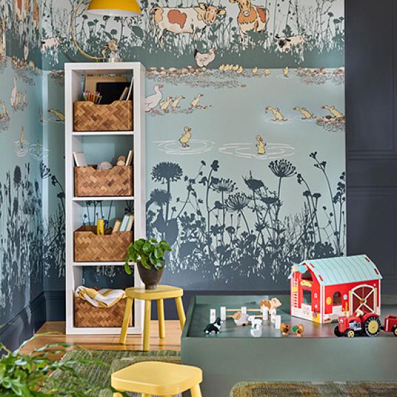 Обои Little Greene 0231RIMOOZZ Moo