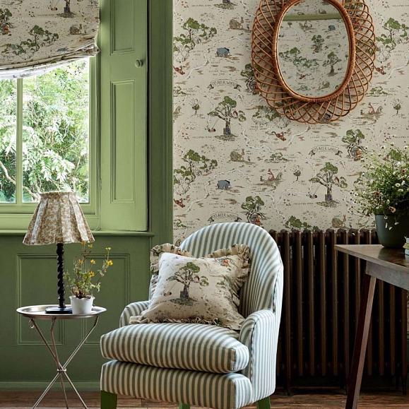 Обои Sanderson 217291 Hundred Acre Wood Cashew