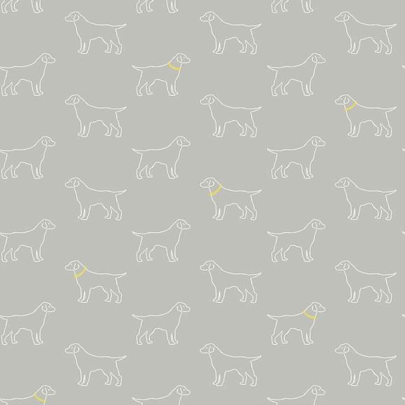 Обои Wallquest 3122-10403 Yoop Slate Dog