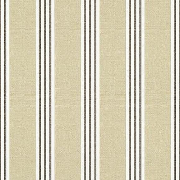 Обои Thibaut T13358 Canvas Stripe Black
