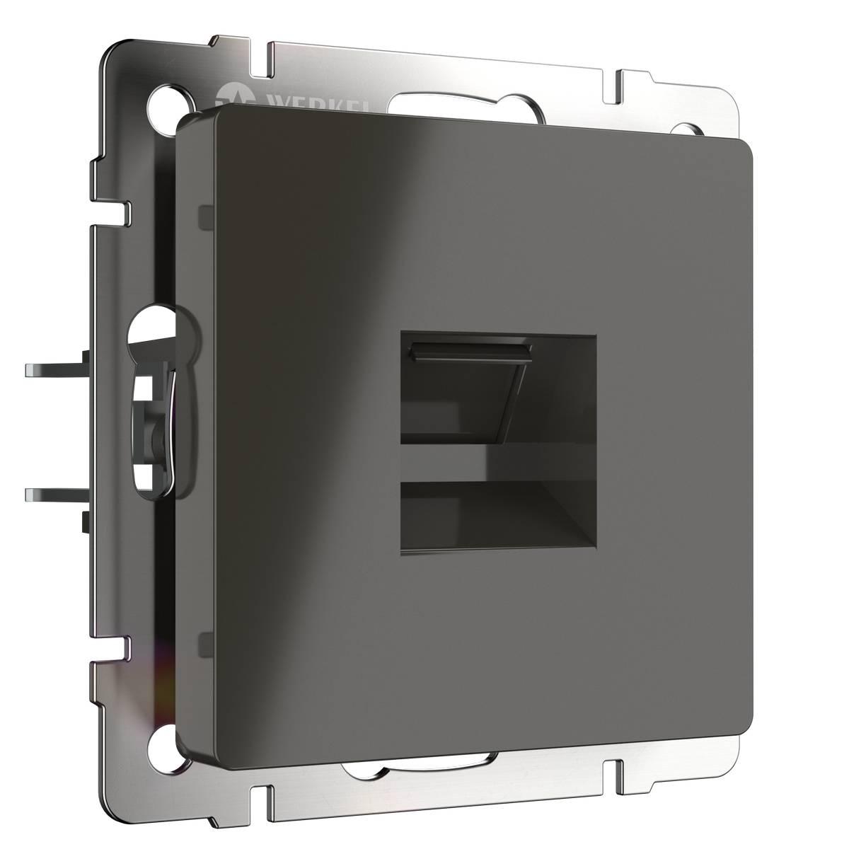 Выключатель одноклавишный кнопочный Schneider Electric Unica MGU5.206.12ZD