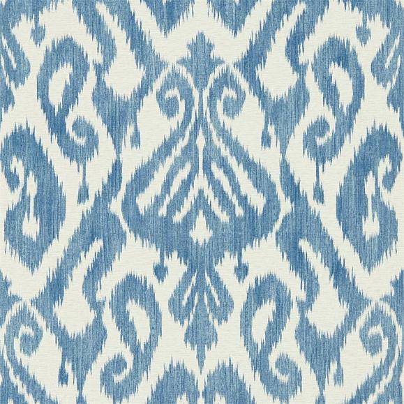 Обои Sanderson 216781 Kasuri Indigo