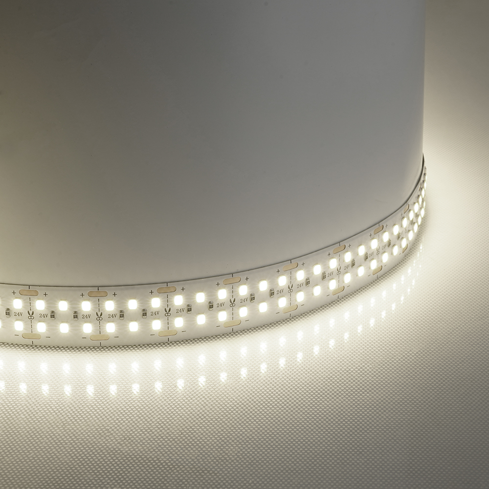 Светодиодная лента двухрядная Feron LS509 288SMD(2835)/м 30Вт/м 24V 4000К IP20 53476